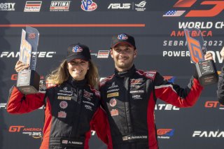#93 Acura NSX GT3 of Ashton Harrison and Mario Farnbacher, Racers Edge Motorsports, GT World Challenge America, Pro-Am, SRO America, Sebring International Raceway, Sebring, FL, September 2022.
 | Fabian Lagunas/SRO