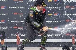#1 Lamborghini Huracan GT3 of Michele Beretta and Andrea Calderelli, K-Pax Racing, GT World Challenge America, Pro, SRO America, Sebring International Raceway, Sebring, FL, September 2022.
 | Fabian Lagunas/SRO