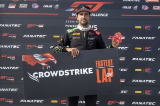 #1 Lamborghini Huracan GT3 of Michele Beretta and Andrea Calderelli, K-Pax Racing, GT World Challenge America, Pro, SRO America, Sebring International Raceway, Sebring, FL, September 2022.
 | Fabian Lagunas/SRO
