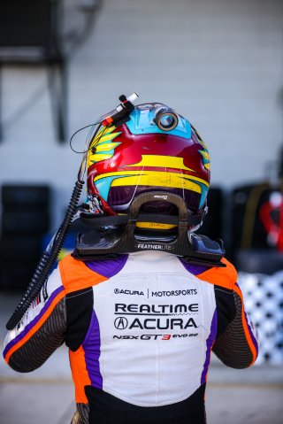#43 Acura NSX GT3 of Erin Vogel and Michael Cooper, RealTime Racing, GT World Challenge America, Pro-Am, SRO America, Sebring International Raceway, Sebring, FL, September 2022.
 | Regis Lefebure/SRO