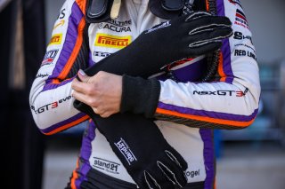 #43 Acura NSX GT3 of Erin Vogel and Michael Cooper, RealTime Racing, GT World Challenge America, Pro-Am, SRO America, Sebring International Raceway, Sebring, FL, September 2022.
 | Regis Lefebure/SRO