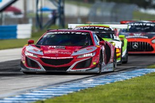 #93 Acura NSX GT3 of Ashton Harrison and Mario Farnbacher, Racers Edge Motorsports, GT World Challenge America, Pro-Am, SRO America, Sebring International Raceway, Sebring, FL, September 2022.
 | Fabian Lagunas/SRO             