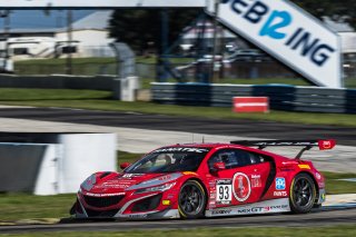 #93 Acura NSX GT3 of Ashton Harrison and Mario Farnbacher, Racers Edge Motorsports, GT World Challenge America, Pro-Am, SRO America, Sebring International Raceway, Sebring, FL, September 2022.
 | Fabian Lagunas/SRO             