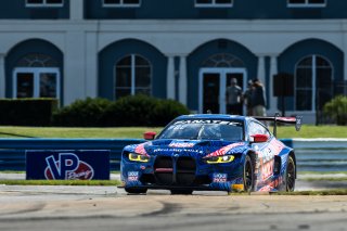 #96 BMW M4 GT3 of Michael Dinan and Robby Foley, Turner Motorsports, GT World Challenge America, Pro-Am, SRO America, Sebring International Raceway, Sebring, FL, September 2022.
 | Fabian Lagunas/SRO             