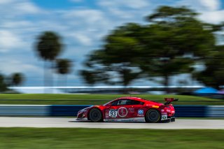 #93 Acura NSX GT3 of Ashton Harrison and Mario Farnbacher, Racers Edge Motorsports, GT World Challenge America, Pro-Am, SRO America, Sebring International Raceway, Sebring, FL, September 2022.
 | SRO Motorsports Group