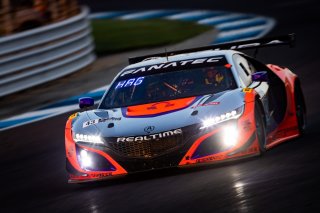 #43 Porsche 911 GT3-R (991.ii) of Erin Vogel, Michael Cooper and Taylor Hagler, RealTime RacingIndy 8 Hours, Intercontinental GT Challenge, Indianapolis Motor Speedway, Indianapolis, Indiana, Oct 2022.
 | Regis Lefebure/SRO