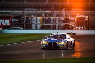 #38 BMW M4 GT3 of Samantha Tan, Nick Wittmer and Harry Gottsacker, ST Racing, Silver Cup, Indy 8 Hours, Intercontinental GT Challenge, Indianapolis Motor Speedway, Indianapolis, Indiana, Oct 2022.
 | Fabian Lagunas/SRO        