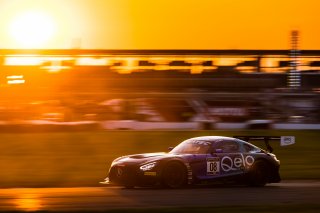 #08 Mercedes-AMG GT3 of David Askew, Scott Smithson and Valentin Pierburg, DXDT Racing, Am, Indy 8 Hours, Intercontinental GT Challenge, Indianapolis Motor Speedway, Indianapolis, Indiana, Oct 2022.
 | Fabian Lagunas/SRO        