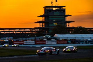 #23 Ferrari 488 GT3 of Onofrio TriarsiIndy 8 Hours, Intercontinental GT Challenge, Indianapolis Motor Speedway, Indianapolis, Indiana, Oct 2022.
 | Fabian Lagunas/SRO        