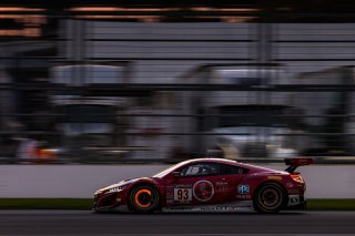#93 Acura NSX GT3 of Ashton Harrison, Christina Nielsen and Mario Farnbacher, Racers Edge Motorsports, Pro-Am, Indy 8 Hours, Intercontinental GT Challenge, Indianapolis Motor Speedway, Indianapolis, Indiana, Oct 2022.
 | Fabian Lagunas/SRO        