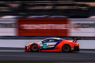 #43 Porsche 911 GT3-R (991.ii) of Erin Vogel, Michael Cooper and Taylor Hagler, RealTime RacingIndy 8 Hours, Intercontinental GT Challenge, Indianapolis Motor Speedway, Indianapolis, Indiana, Oct 2022.
 | Fabian Lagunas/SRO        