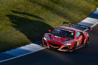 #93 Acura NSX GT3 of Ashton Harrison, Christina Nielsen and Mario Farnbacher, Racers Edge Motorsports, Pro-Am, Indy 8 Hours, Intercontinental GT Challenge, Indianapolis Motor Speedway, Indianapolis, Indiana, Oct 2022.
 | Brian Cleary/SRO  
