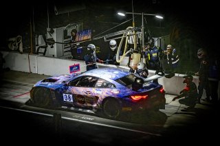 #38 BMW M4 GT3 of Samantha Tan, Nick Wittmer and Harry Gottsacker, ST Racing, Silver Cup, Indy 8 Hours, Intercontinental GT Challenge, Indianapolis Motor Speedway, Indianapolis, Indiana, Oct 2022.
 | Brian Cleary/SRO  