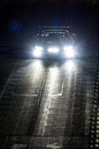 #93 Acura NSX GT3 of Ashton Harrison, Christina Nielsen and Mario Farnbacher, Racers Edge Motorsports, Pro-Am, Indy 8 Hours, Intercontinental GT Challenge, Indianapolis Motor Speedway, Indianapolis, Indiana, Oct 2022.
 | Brian Cleary/SRO  