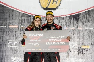 #93 Acura NSX GT3 of Ashton Harrison, Christina Nielsen and Mario Farnbacher, Racers Edge Motorsports, Pro-Am, Indy 8 Hours, Intercontinental GT Challenge, Indianapolis Motor Speedway, Indianapolis, Indiana, Oct 2022.
 | Brian Cleary/SRO  
