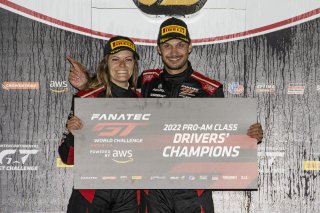 #93 Acura NSX GT3 of Ashton Harrison, Christina Nielsen and Mario Farnbacher, Racers Edge Motorsports, Pro-Am, Indy 8 Hours, Intercontinental GT Challenge, Indianapolis Motor Speedway, Indianapolis, Indiana, Oct 2022.
 | Brian Cleary/SRO  