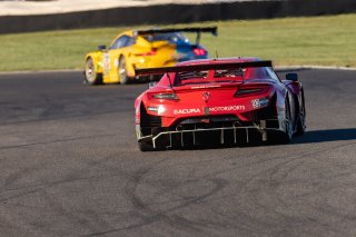 #93 Acura NSX GT3 of Ashton Harrison, Christina Nielsen and Mario Farnbacher, Racers Edge Motorsports, Pro-Am, Indy 8 Hours, Intercontinental GT Challenge, Indianapolis Motor Speedway, Indianapolis, Indiana, Oct 2022.
 | Regis Lefebure/SRO