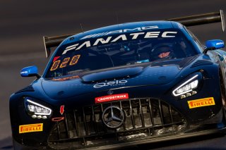 #08 Mercedes-AMG GT3 of David Askew, Scott Smithson and Valentin Pierburg, DXDT Racing, Am, Indy 8 Hours, Intercontinental GT Challenge, Indianapolis Motor Speedway, Indianapolis, Indiana, Oct 2022.
 | Regis Lefebure/SRO