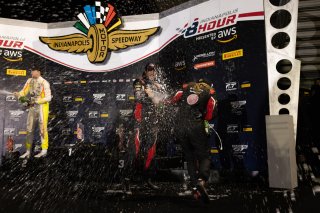 #93 Acura NSX GT3 of Ashton Harrison, Christina Nielsen and Mario Farnbacher, Racers Edge Motorsports, Pro-Am, Indy 8 Hours, Intercontinental GT Challenge, Indianapolis Motor Speedway, Indianapolis, Indiana, Oct 2022.
 | Regis Lefebure/SRO