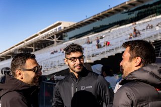 #6 Mercedes-AMG GT3 of Steven Aghakhani, Loris Spinelli and Tristan Vautier, US RaceTronics, Pro, Indy 8 Hours, Intercontinental GT Challenge, Indianapolis Motor Speedway, Indianapolis, Indiana, Oct 2022.
 | Regis Lefebure/SRO