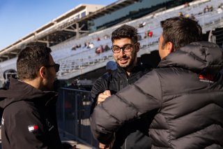 #6 Mercedes-AMG GT3 of Steven Aghakhani, Loris Spinelli and Tristan Vautier, US RaceTronics, Pro, Indy 8 Hours, Intercontinental GT Challenge, Indianapolis Motor Speedway, Indianapolis, Indiana, Oct 2022.
 | Regis Lefebure/SRO