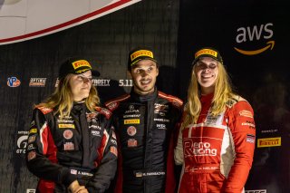 #93 Acura NSX GT3 of Ashton Harrison, Christina Nielsen and Mario Farnbacher, Racers Edge Motorsports, Pro-Am, Indy 8 Hours, Intercontinental GT Challenge, Indianapolis Motor Speedway, Indianapolis, Indiana, Oct 2022.
 | Regis Lefebure/SRO