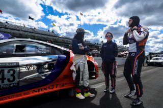 #43 Porsche 911 GT3-R (991.ii) of Erin Vogel, Michael Cooper and Taylor Hagler, RealTime RacingIndy 8 Hours, Intercontinental GT Challenge, Indianapolis Motor Speedway, Indianapolis, Indiana, Oct 2022.
 | Fabian Lagunas/SRO        