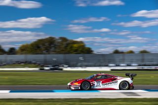 #23 Ferrari 488 GT3 of Onofrio TriarsiIndy 8 Hours, Intercontinental GT Challenge, Indianapolis Motor Speedway, Indianapolis, Indiana, Oct 2022.
 | Fabian Lagunas/SRO        