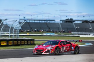 #93 Acura NSX GT3 of Ashton Harrison, Christina Nielsen and Mario Farnbacher, Racers Edge Motorsports, Pro-Am, Indy 8 Hours, Intercontinental GT Challenge, Indianapolis Motor Speedway, Indianapolis, Indiana, Oct 2022.
 | Fabian Lagunas/SRO        