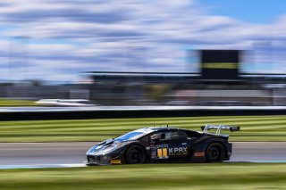 #1 Lamborghini Huracan GT3 of Michele Beretta, Andrea Caldarelli and Marco Mapelli, K-PAX Racing, Pro, Indy 8 Hours, Intercontinental GT Challenge, Indianapolis Motor Speedway, Indianapolis, Indiana, Oct 2022.
 | Fabian Lagunas/SRO        