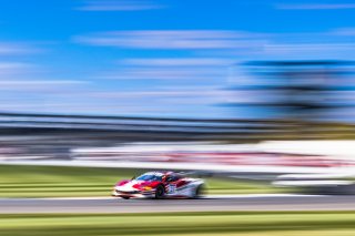 #23 Ferrari 488 GT3 of Onofrio TriarsiIndy 8 Hours, Intercontinental GT Challenge, Indianapolis Motor Speedway, Indianapolis, Indiana, Oct 2022.
 | Fabian Lagunas/SRO        