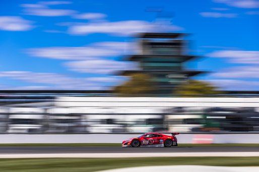 #93 Acura NSX GT3 of Ashton Harrison, Christina Nielsen and Mario Farnbacher, Racers Edge Motorsports, Pro-Am, Indy 8 Hours, Intercontinental GT Challenge, Indianapolis Motor Speedway, Indianapolis, Indiana, Oct 2022.
 | Fabian Lagunas/SRO        
