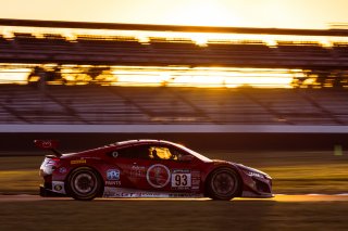 #93 Acura NSX GT3 of Ashton Harrison, Christina Nielsen and Mario Farnbacher, Racers Edge Motorsports, Pro-Am, Indy 8 Hours, Intercontinental GT Challenge, Indianapolis Motor Speedway, Indianapolis, Indiana, Oct 2022.
 | Fabian Lagunas/SRO        