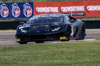 #1 Lamborghini Huracan GT3 of Michele Beretta and Andrea Calderelli, K-Pax Racing, GT World Challenge America, Pro, SRO America, New Orleans Motorsports Park, New Orleans, LA, May 2022.
 | Brian Cleary/SRO