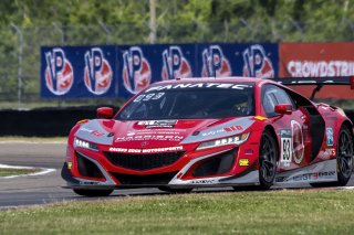 #93 Acura NSX GT3 of Ashton Harrison and Mario Farnbacher, Racers Edge Motorsports, GT World Challenge America, Pro-Am, SRO America, New Orleans Motorsports Park, New Orleans, LA, May 2022.
 | Brian Cleary/SRO