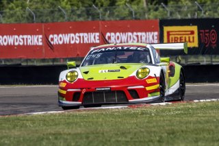 #45 Porsche 911 GT3-R (991.ii) of Charlie Luck and Jan Heylen, Wright Motorsports, GT World Challenge America, Pro-Am, SRO America, New Orleans Motorsports Park, New Orleans, LA, May 2022.
 | Brian Cleary/SRO