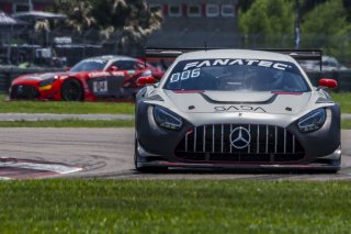 #6 Mercedes-AMG GT3 of Steven Aghakhani and Loris Spinelli, US Racetronics, GT World Challenge America, Pro, SRO America, New Orleans Motorsports Park, New Orleans, LA, May 2022.
 | Brian Cleary/SRO