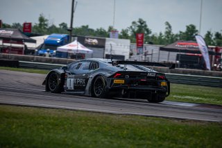 #1 Lamborghini Huracan GT3 of Michele Beretta and Andrea Calderelli, K-Pax Racing, GT World Challenge America, Pro, SRO America, New Orleans Motorsports Park, New Orleans, LA, May 2022.
 | SRO Motorsports Group
