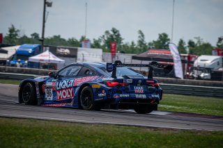#96 BMW M4 GT3 of Michael Dinan and Robby Foley, Turner Motorsports, GT World Challenge America, Pro-Am, SRO America, New Orleans Motorsports Park, New Orleans, LA, May 2022.
 | SRO Motorsports Group