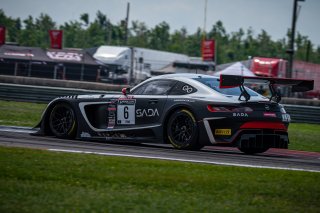 #6 Mercedes-AMG GT3 of Steven Aghakhani and Loris Spinelli, US Racetronics, GT World Challenge America, Pro, SRO America, New Orleans Motorsports Park, New Orleans, LA, May 2022.
 | SRO Motorsports Group