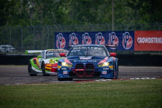 #96 BMW M4 GT3 of Michael Dinan and Robby Foley, Turner Motorsports, GT World Challenge America, Pro-Am, SRO America, New Orleans Motorsports Park, New Orleans, LA, May 2022.
 | SRO Motorsports Group