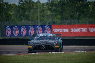 #08 Mercedes-AMG GT3 of Scott Smithson and Bryan Sellers, DXDT Racing, GT World Challenge America, Pro-Am, SRO America, New Orleans Motorsports Park, New Orleans, LA, May 2022.
 | SRO Motorsports Group