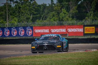 #08 Mercedes-AMG GT3 of Scott Smithson and Bryan Sellers, DXDT Racing, GT World Challenge America, Pro-Am, SRO America, New Orleans Motorsports Park, New Orleans, LA, May 2022.
 | SRO Motorsports Group