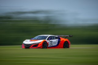 SRO America, New Orleans Motorsports Park, New Orleans, LA, May 2022.#43 Acura NSX GT3 of Erin Vogel and Michael Cooper, RealTime Racing, GT World Challenge America, Pro-Am
 | SRO Motorsports Group