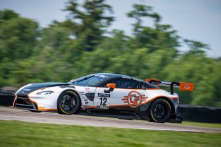 SRO America, New Orleans Motorsports Park, New Orleans, LA, May 2022.#12 Aston Martin Vantage AMR GT3 of Frank Gannett and Drew Staveley, Ian Lacy Racing, GT World Challenge America, Pro-Am
 | SRO Motorsports Group