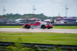 SRO America, New Orleans Motorsports Park, New Orleans, LA, May 2022.#23 Ferrari 488 GT3 of Onofrio Triarsi and Charlie Scardina, Triari Competizione, GT World Challenge America, Am
 | SRO Motorsports Group