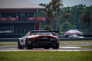 SRO America, New Orleans Motorsports Park, New Orleans, LA, May 2022.#12 Aston Martin Vantage AMR GT3 of Frank Gannett and Drew Staveley, Ian Lacy Racing, GT World Challenge America, Pro-Am
 | SRO Motorsports Group