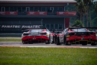 SRO America, New Orleans Motorsports Park, New Orleans, LA, May 2022.#23 Ferrari 488 GT3 of Onofrio Triarsi and Charlie Scardina, Triari Competizione, GT World Challenge America, Am
 | SRO Motorsports Group