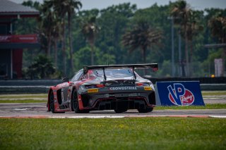 SRO America, New Orleans Motorsports Park, New Orleans, LA, May 2022.#04 Mercedes-AMG GT3 of George Kurtz and Colin Braun, Crowdstrike Racing by Riley Motorsports, GT World Challenge America, Pro-Am
 | SRO Motorsports Group