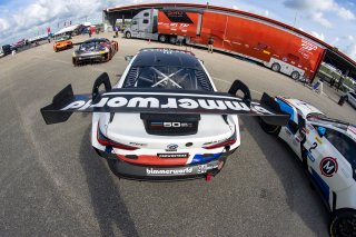 #94 BMW M4 GT3 of Chandler Hull and Bill AUberlen, Bimmerworld, GT World Challenge America, Pro-Am, SRO America, New Orleans Motorsports Park, New Orleans, LA, May 2022.
 | Brian Cleary/SRO